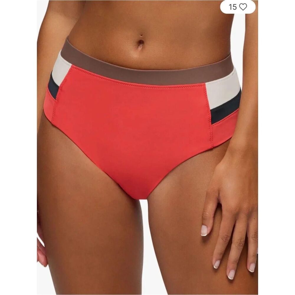 Prana Women's Red Bikini-and-tankini-bottoms